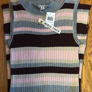 Moral Fiber Ribbed Sweater Tunic